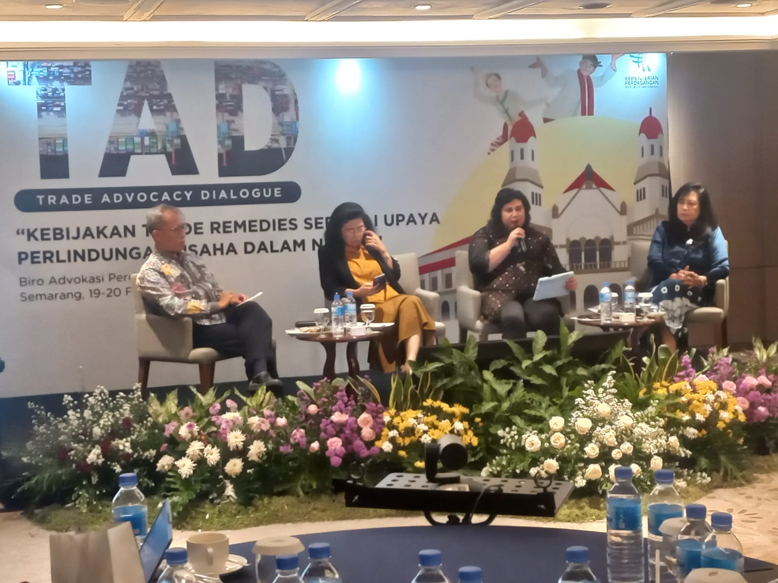 Trade Advocacy Dialogue/TAD dengan tema "Kebijakan Trade Remedies Sebagai Upaya Pendukung Usaha Dalam Negeri"