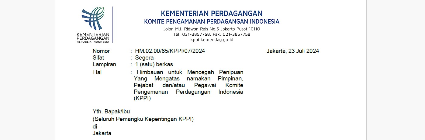 Surat himbauan tindakan penipuan_KPPI
